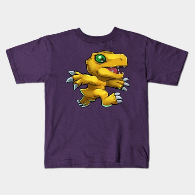 agumon Kids T-Shirt by mprokolo corgi